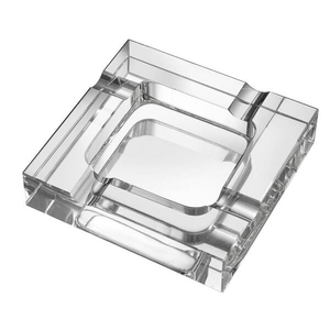 Noble Optical Crystal Award Trophy Award Custom Logo Business Office Gift Ashtray Hand Craft