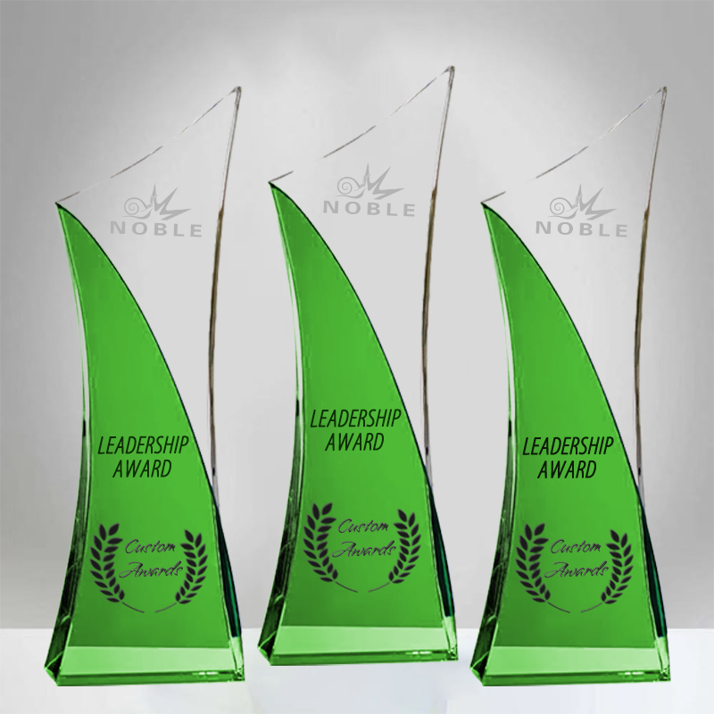 Noble Custom Design High Quality Crystal Peak Tower Achievement Awards