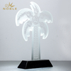 Custom Made Cutout Crystal Palm Trophy Islam Romadan Trophy