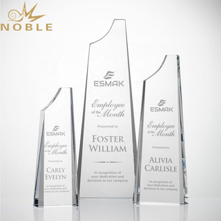 High Quality Custom Crystal Middleton Plaque Award