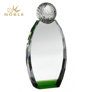 New Design Custom Engraving Crystal Golf Trophies