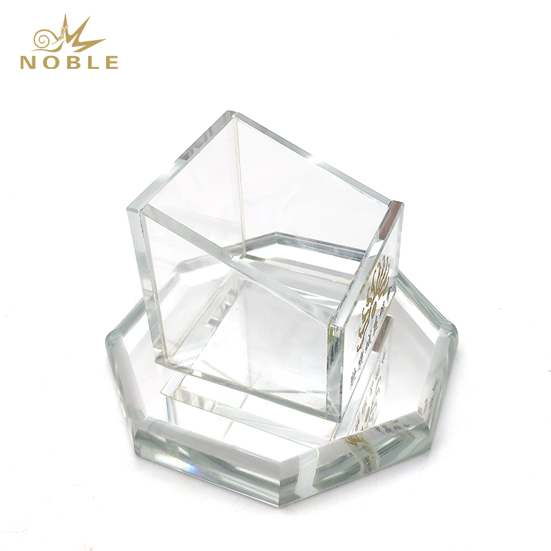 Popular Best Selling Custom Crystal Pen Holder with Your Logo Engraved