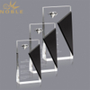 High Quality Crystal Wedge Trophy with Diamond