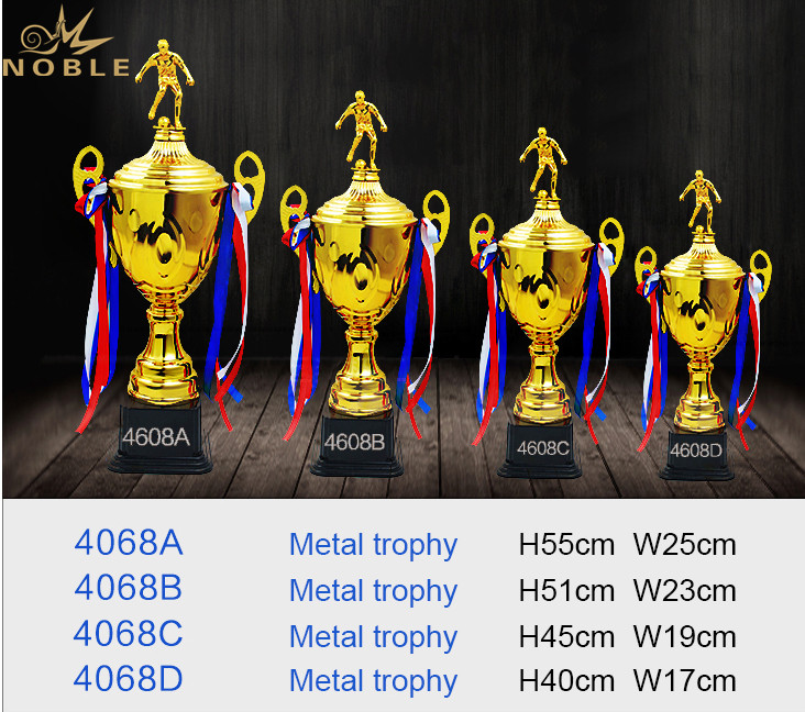 World Champion Sports Metal Soccer Cup Trophy