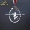 High Quality Custom Logo Elegant Oval Crystal Dancing Medal