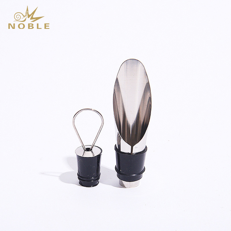 Hot Sell Metal Wine Aerator & Wine Bottle Stopper