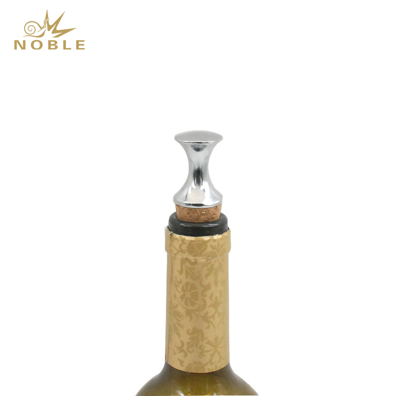 High Quality Custom Metal Wedding Return Gifts Favor Wine Bottle Stopper For Guest Wedding Souvenirs