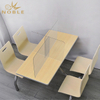 Custom Made Acrylic Protective Desk Sneeze Guard , Restaurant Sneeze Guard