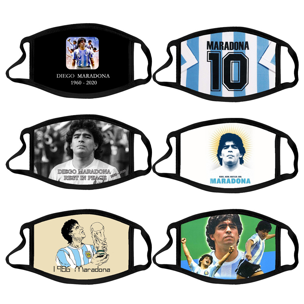 Wholesale Custom Diego Maradona Argentina Souvenir Mask