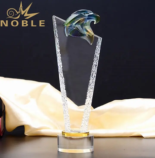 Best Selling Custom Engraving Crystal Eagle Trophy