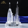 Dubai Skyline Famous Landmarks Crystal Replica Gift Tourist Souvenir