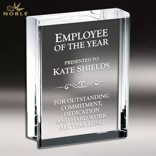 Custom Graduation Gifts Crystal Book Trophy