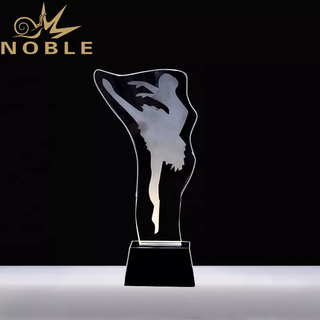 Custom Crystal Dance Trophy for Dance Champion Games