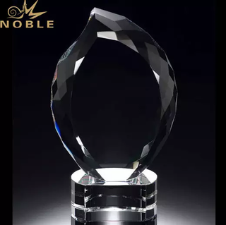 Laser Engraving Crystal Trophy Plaque Crystal Trophy Award