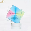  Color Printing Custom Crystal Square Plaque Trophy