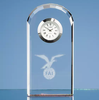 Crystal Souvenir Business Gift Custom Crystal Clock Award