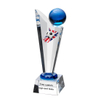 Noble Manufacturer Wholesale Crystal Glass Plaque With Custom Logo UK Gift Sport Soccer Trophy Award Hand Craft