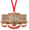 Custom Crafted Enamel Ink Metal Brass Christmas Ornament