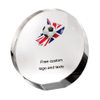 Noble Manufacturer Wholesale Crystal Glass Plaque With Custom Logo UK Gift Sport Soccer Trophy Award Craft