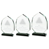 Noble Manufacturer Wholesale Glass Plaque With Custom Printing Logo UK Gift Personalized Sports Soccer Trophy Award 