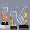 Noble New Product Blade Resin Crystal Trophy Medal Creative Color Printing High-grade Atmospheric Honorary License Trophy Award