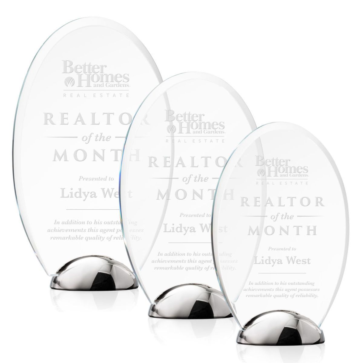 Noble Wholesale Cheap Different Color Options Outdoor Sports Business Gift Custom Personalized Logo Glass Trophy Award Plaque