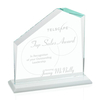Noble Wholesale Cheap Different Color Options Outdoor Sports Business Gift Custom Personalized Logo Glass Trophy Award Plaque