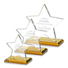 Noble Wholesale Cheap Different Color Options Outdoor Sports Business Gift Custom Personalized Logo Glass Trophy Award Plaque