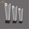 Noble Crystal Glass Custom Logo Golf Trophy Award