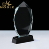 Noble High Quality Diamond Cutting Crystal Plaque Award with Custom Base 