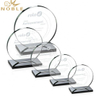 High Quality Creative Custom Round Crystal Trophy Award