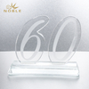 Custom Made Crystal 50 Years Anniversary Trophy Award