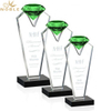 Souvenir Gifts Green Diamond Crystal Tower Award