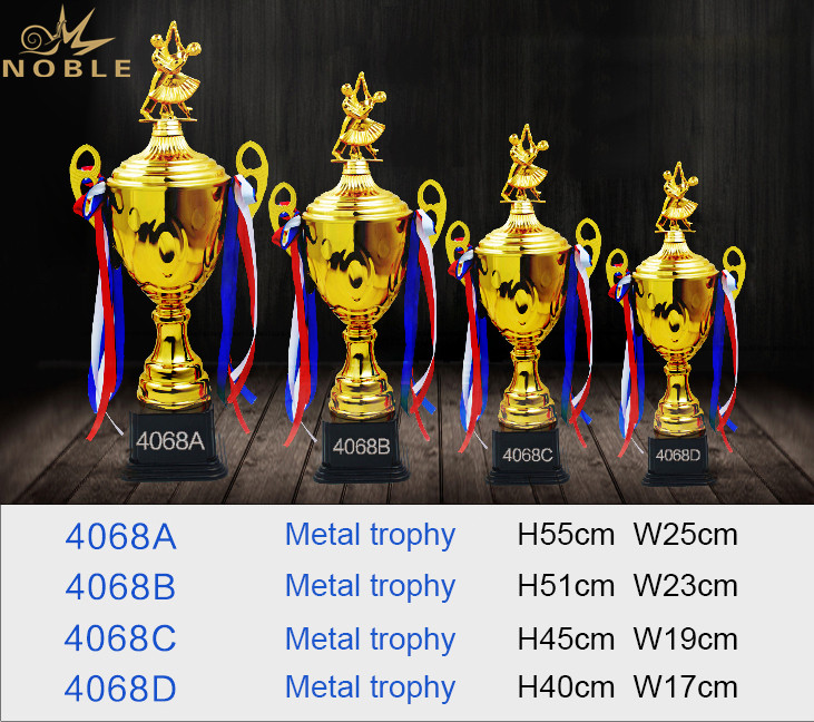 Champions Cup Custom Metal Dance Trophy As Souvenir Gifts