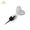 Wine Stoppers Reusable Wine Preserver Craft Wine Condom Bottle Stopper Parts Heart Charm Wedding Gifts