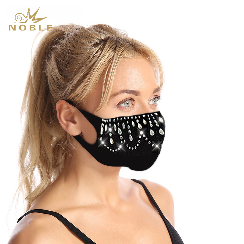Best Selling Women's Rhinestone Fashionable Face Decoration Party Mask