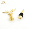 Custom Decoration Metal Wine Bottle Stopper Deer Head Shaped Bottle Stopper