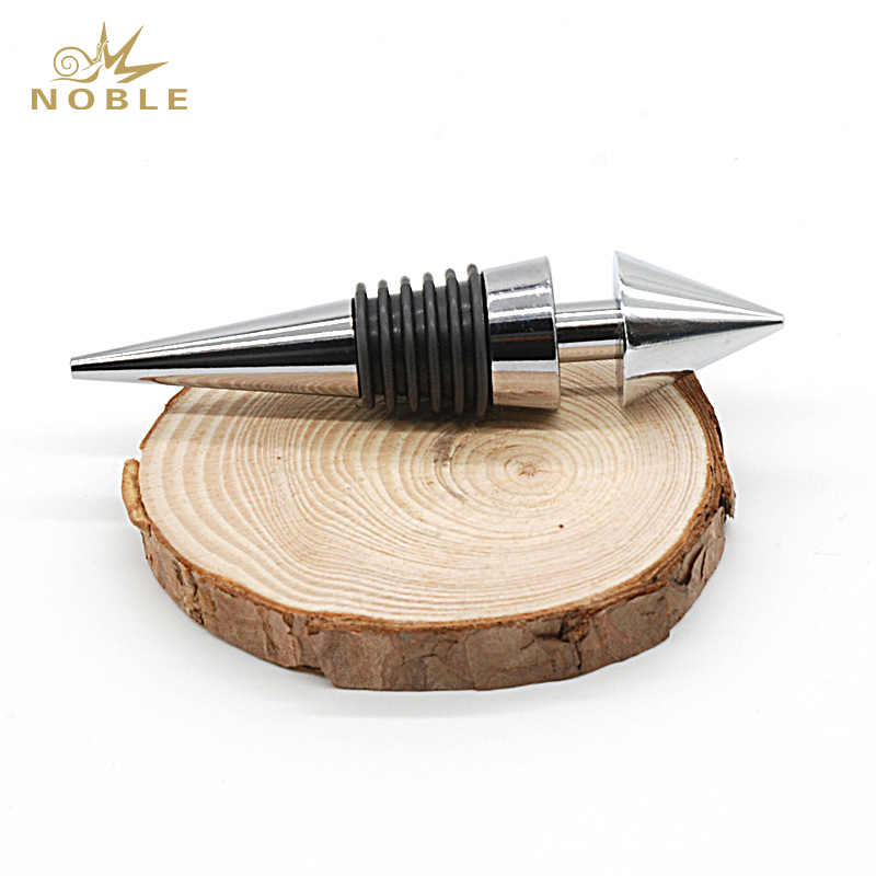 High Quality Vacuum Metal Wine Stopper Wine Bottle Stopper Silicone Wine Stopper 