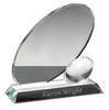 High Quality Custom Sports American Football Crystal Rugby Trophy