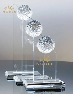 Best Different Size Custom Engraved Crystal Golf Trophy