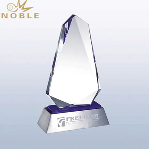 Best Noble High Quality Free Engraving Custom Crystal Blank Trophy