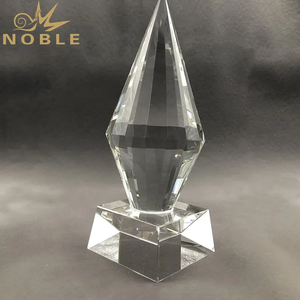 Best Selling Top Diamond Crystal Trophy Awards for Custom Engraving