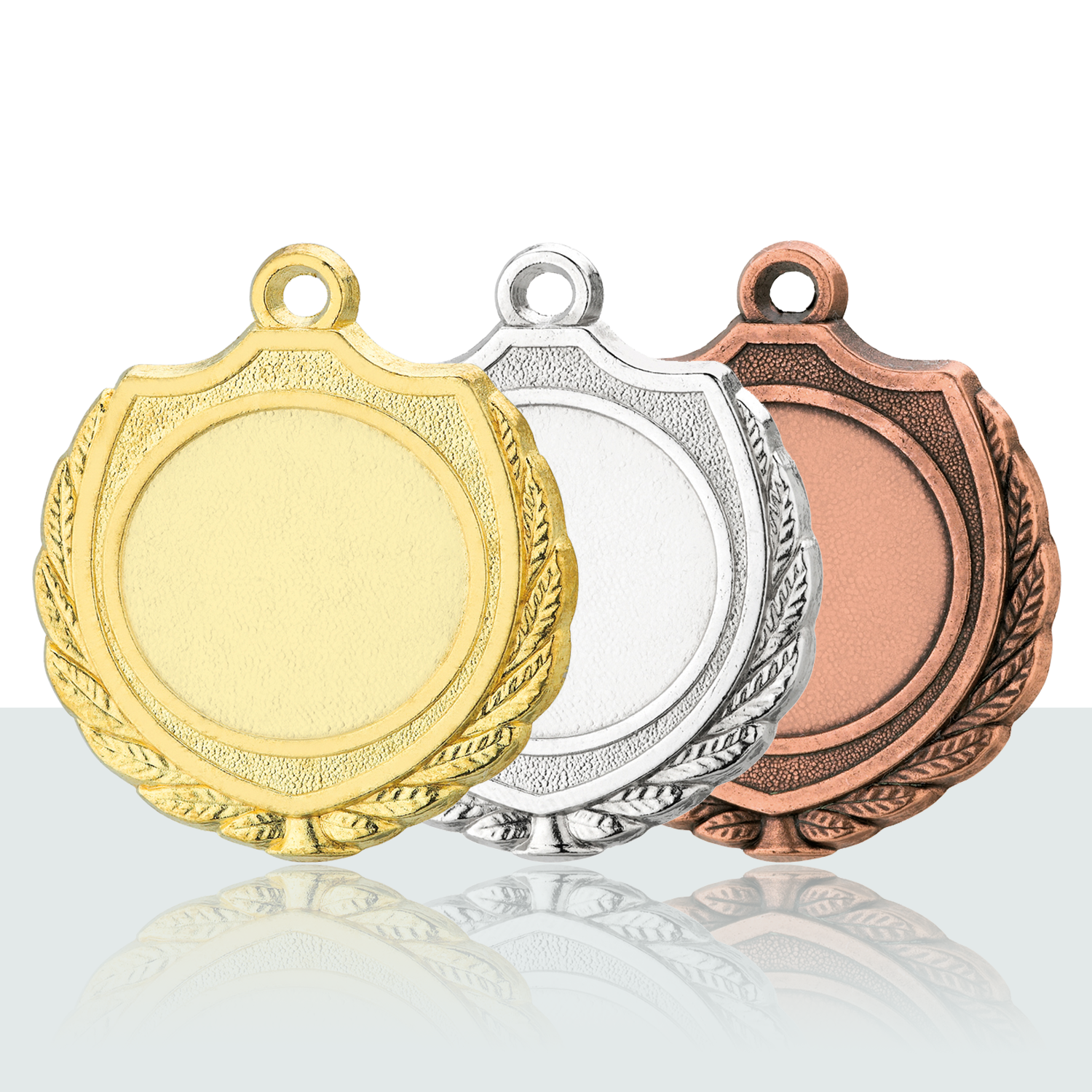 Wholesale Cheap Gold Silver Bronze Metal Business Gift Karate Trophy Award Sports Blank Medal