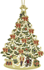 Noble Custom Design Crafted Enamel Ink Metal Brass Christmas Ornament with Your Logo Photo Texts