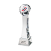 Noble Manufacturer Wholesale Cheap Glass Plaque With Custom Printing Logo UK Gift Personalized Hand Crafts Soccer Trophy Award
