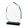 Noble Manufacturer Wholesale Glass Plaque With Custom Printing Logo UK Gift Personalized Sports Soccer Trophy Award 