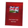 Noble Manufacturer Wholesale Glass Plaque With Custom Printing Logo UK Gift Personalized Sports Soccer Trophy Award Plaque