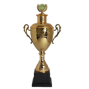 2024 New Design Different Size Custom Made Marble Base Sports Golf Soccer Basketball Marathon Custom Logo Gold Metal Gold Dance Trophy Cup 