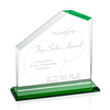 Noble Wholesale Cheap Different Color Options Outdoor Sports Business Gift Custom Personalized Logo Glass Trophy Award Plaque