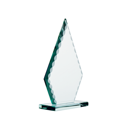 Noble Greenwich Arrow Crystal Glass outdoor Sports Customized Personalized Bespoke Logo Golf Trophy Award